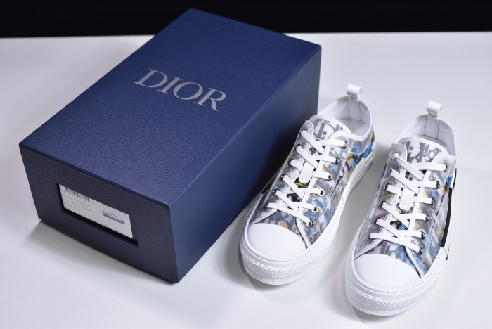 DR B23 Oblique Low Top Sneakers - CCSHOES