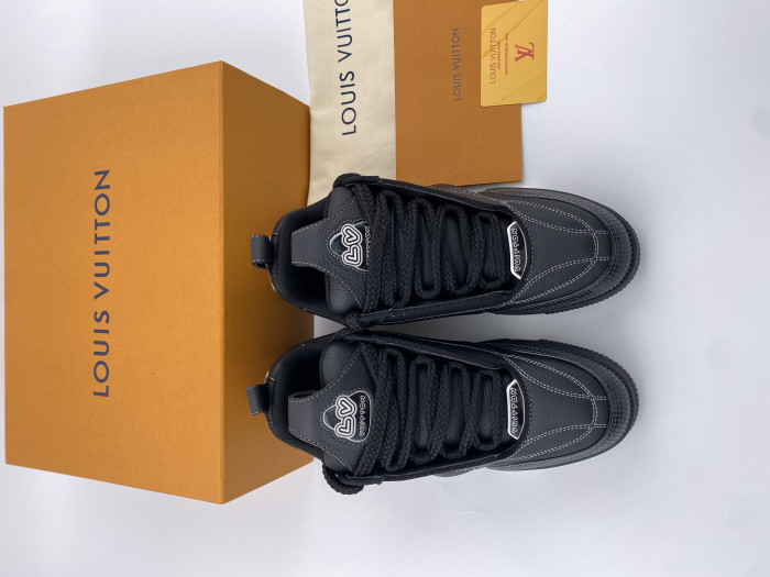 Louis Vuitton LV Skate Sneaker Black - CCSHOES