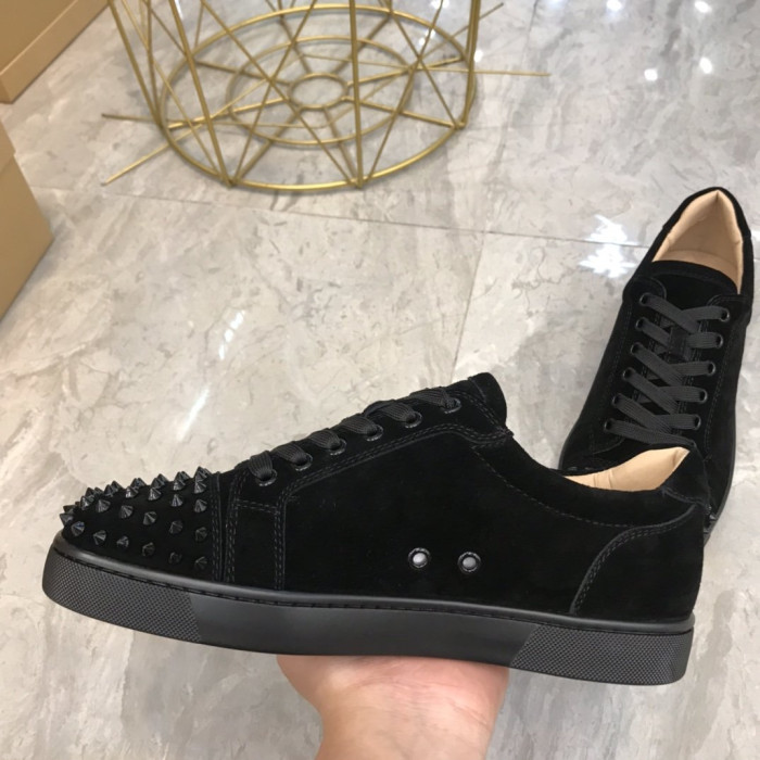 Christian Louboutin Louis Junior Spikes - CCSHOES