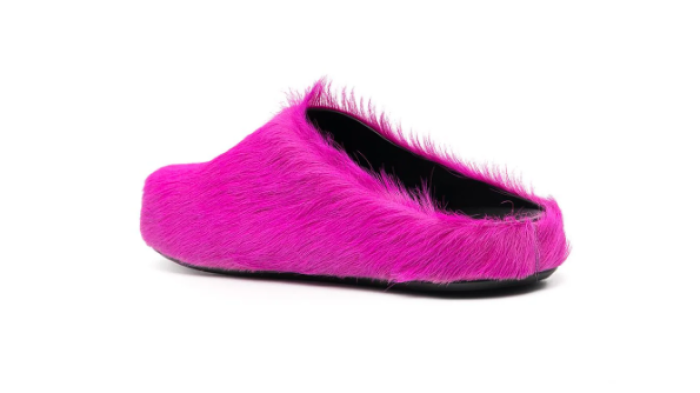 Fussbet Sabot calf-hair slippers - CCSHOES