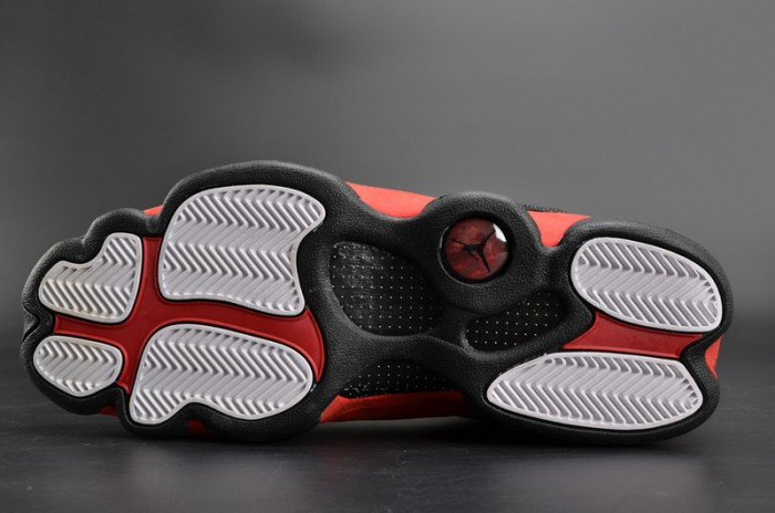Air Jordan 13 Retro“Bred” black/ red mens 414571-004 - CCSHOES
