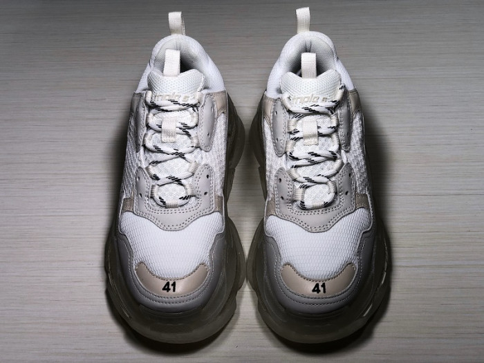BLCG Triple S Clear Sole White 541624 W09E1 9000 - CCSHOES