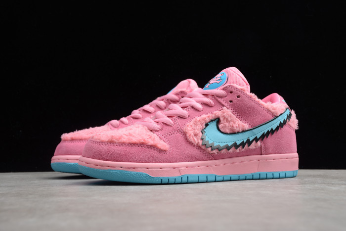 GRATEFUL DEAD NIKE SB DUNK LOW PINK BEAR CJ5378 600 - CCSHOES