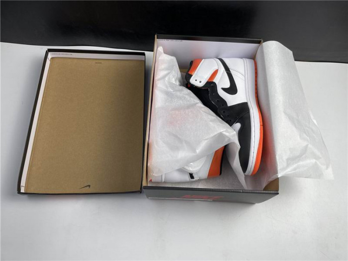 Air Jordan 1 Retro High Electro Orange 555088-180 - CCSHOES