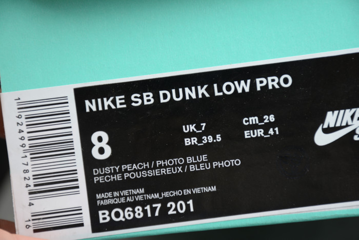 Nike SB Dunk Low Corduroy Dusty Peach BQ6817-201 - CCSHOES