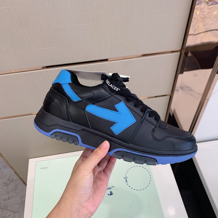 OFF WHITE™ C/O VIRGIL ABLOH OUT OF OFFICE LOW-TOP LEATHER SNEAKERS "OOO" - CCSHOES
