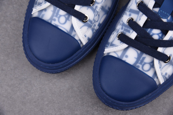 DR B23 Low Top Oblique Sneaker Blue - CCSHOES