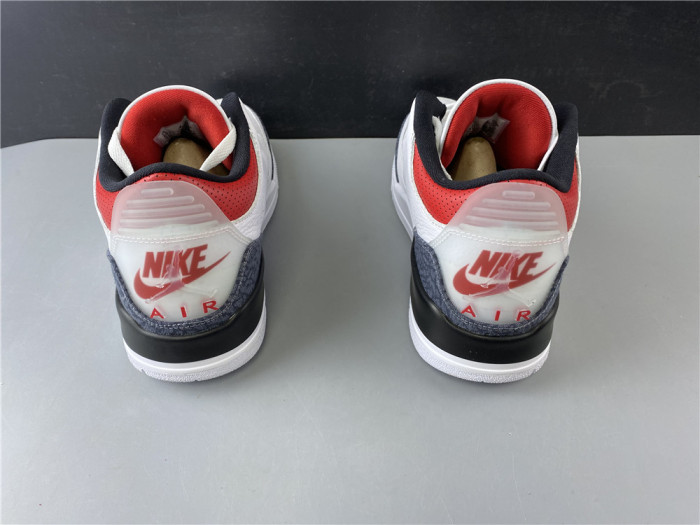 AIR JORDAN 3 RETRO "WHITE FIRE RED" CZ6431-100 - CCSHOES