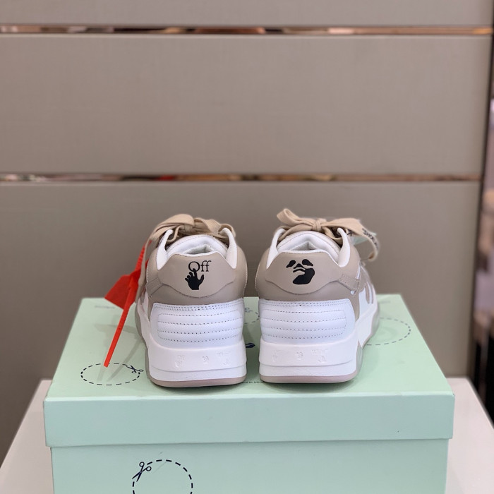 OFF WHITE™ C/O VIRGIL ABLOH OUT OF OFFICE LOW-TOP LEATHER SNEAKERS "OOO" - CCSHOES