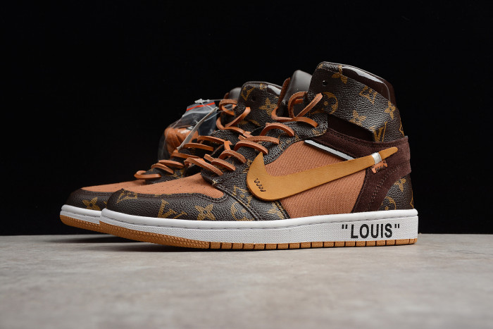 Air Jordan 1 x Off-Louis AJ1 OW AQ0818-158 - CCSHOES