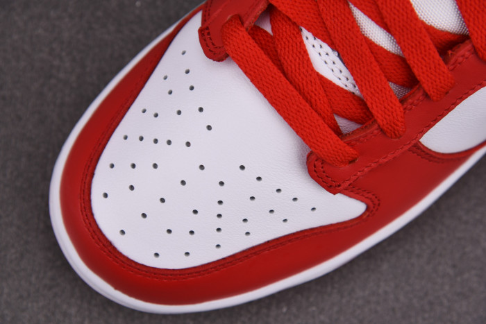 NIKE DUNK LOW UNIVERSITY RED WHITE CU1727-100 - CCSHOES
