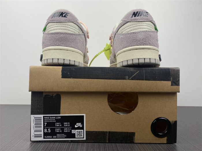 Nike Dunk Low Off-White Lot 12 DJ0950-100 - CCSHOES