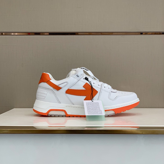 OFF WHITE™ C/O VIRGIL ABLOH OUT OF OFFICE LOW-TOP LEATHER SNEAKERS "OOO" - CCSHOES