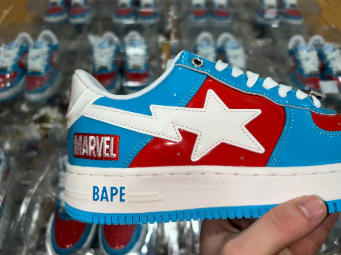 A BATHING APE MARVEL BAPE STA - CCSHOES