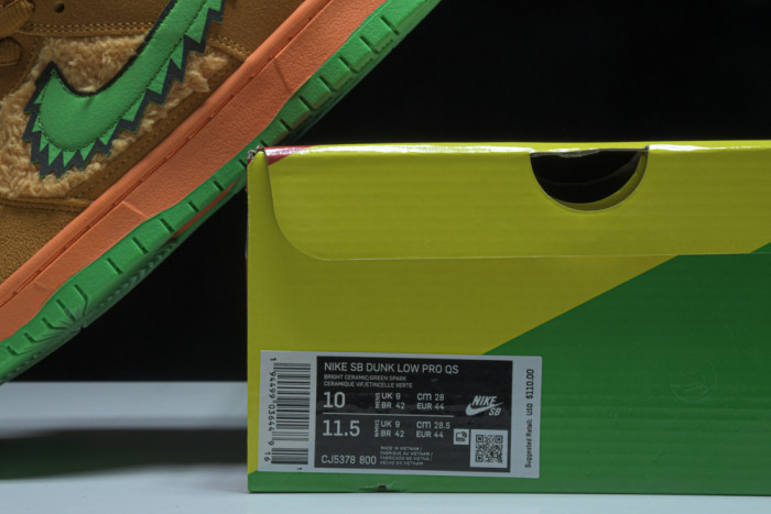 Grateful Dead x Nike SB Dunk Low “Orange Bear” CJ5378-800 - CCSHOES