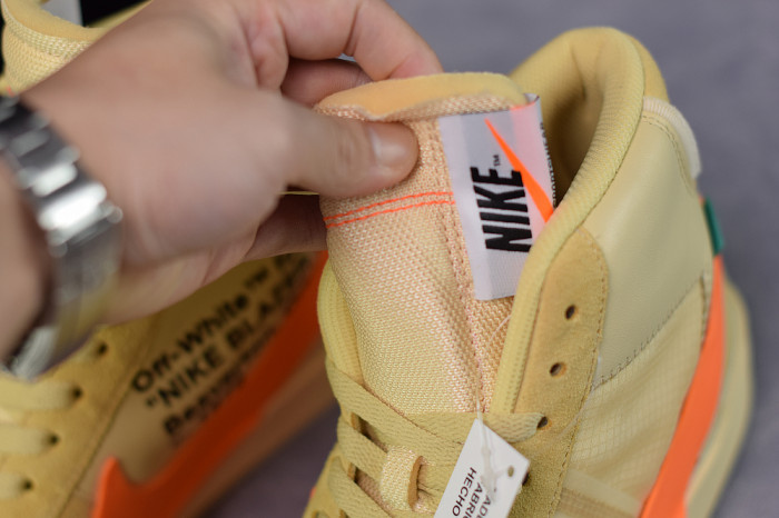 Off-White x Nike Blazer Mid “All Hallows Eve” AA3832-700 - CCSHOES