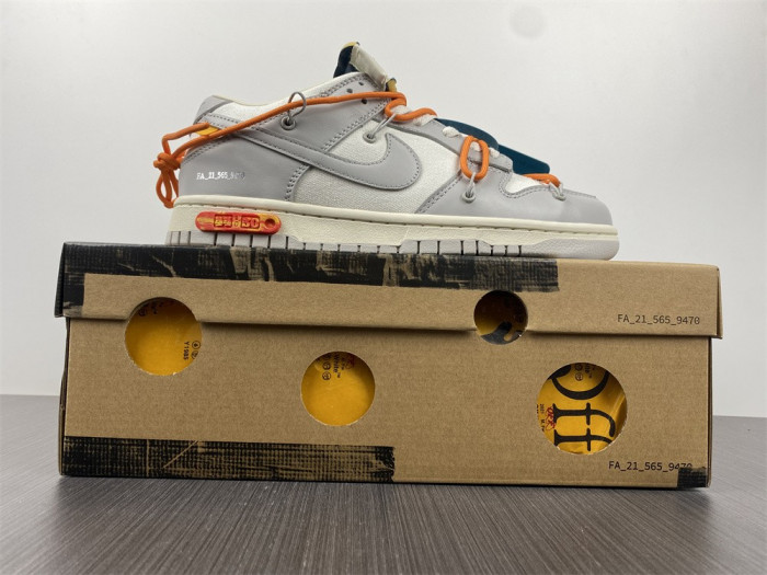 Off-White x Dunk Low 'Lot 44 of 50' DM1602-104 - CCSHOES