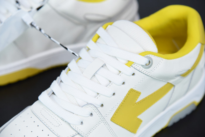 OFF WHITE™ C/O VIRGIL ABLOH OUT OF OFFICE LOW-TOP LEATHER SNEAKERS "OOO" - CCSHOES