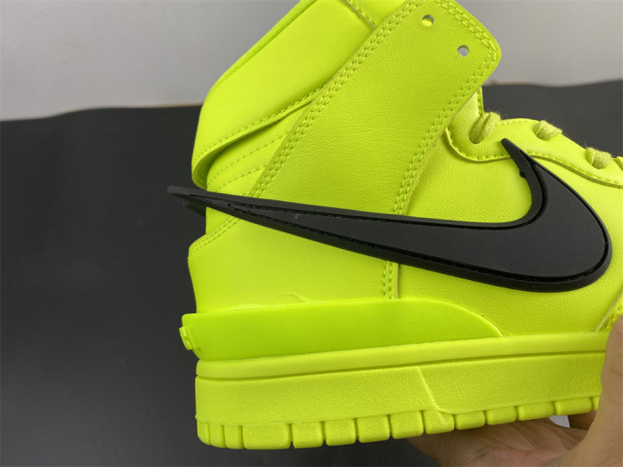 Nike Dunk High AMBUSH Flash Lime CU7544-300 - CCSHOES