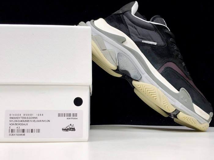 BLCG Triple S Black Burgundy 514008 W09S1 1058 - CCSHOES