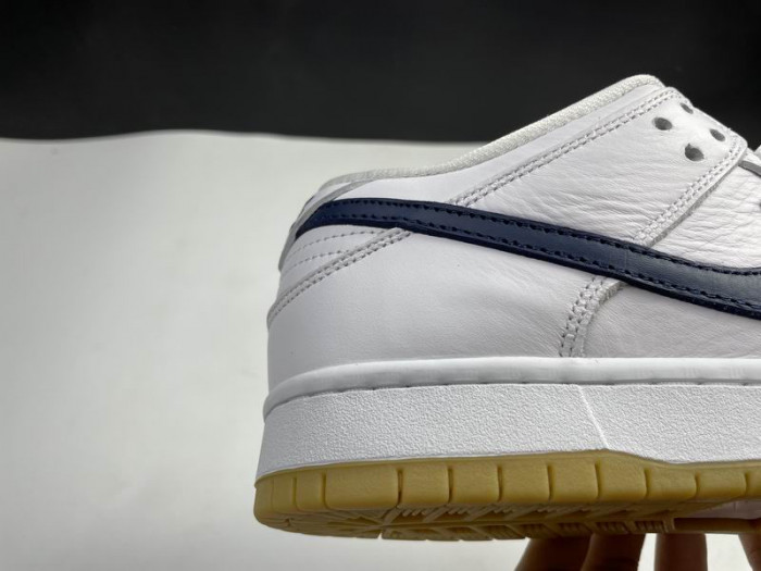 Nike SB Dunk Low Orange Label White Navy CZ2249-100 - CCSHOES
