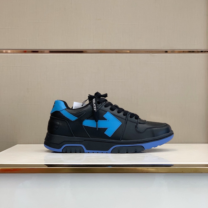OFF WHITE™ C/O VIRGIL ABLOH OUT OF OFFICE LOW-TOP LEATHER SNEAKERS "OOO" - CCSHOES