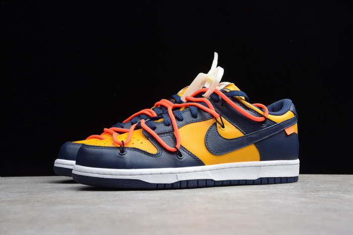 OFF-WHITE x Dunk Low 'University Gold' CT0856-700 - CCSHOES