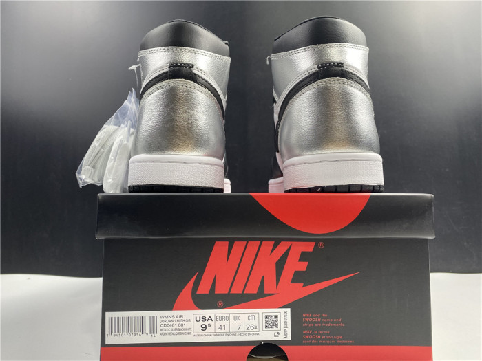 AIR JORDAN 1 HIGH OG WMNS “SILVER TOE” CD0461-001 - CCSHOES
