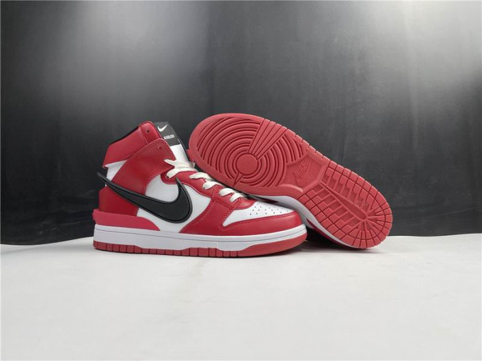 NIKE SB DUNK HIGH AMBUSH RED CU7544-102 - CCSHOES