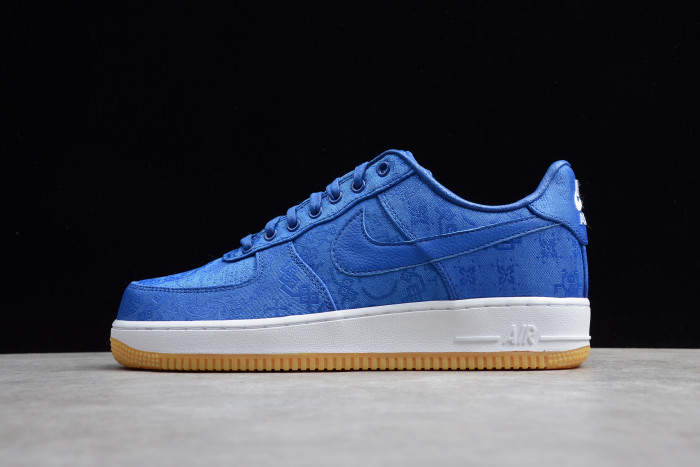 AIR FORCE 1 LOW CLOT BLUE SILK CJ5290-400 - CCSHOES