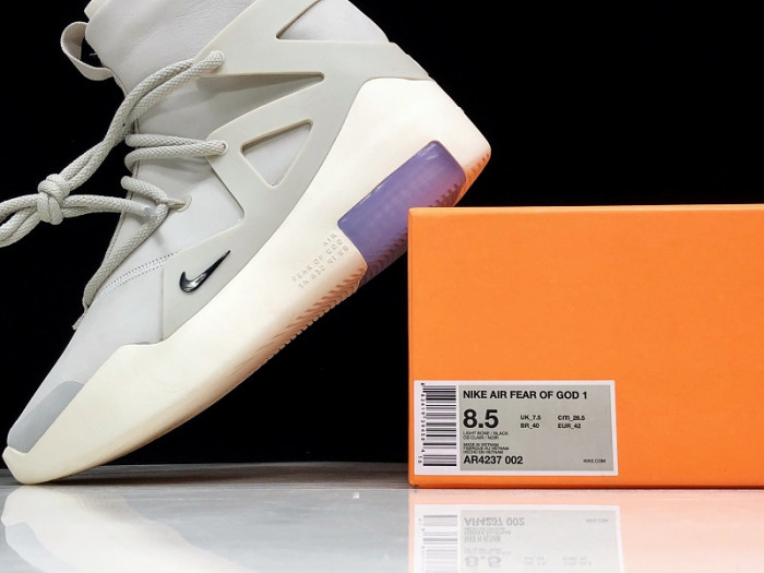 Nike Air Fear of God 1 “Light Bone” AR4237-002 - CCSHOES