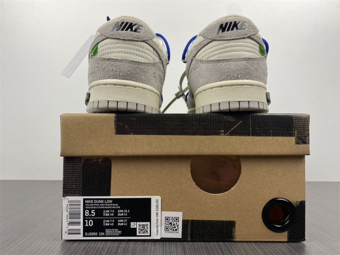 Nike Dunk Low Off-White Lot 32 DJ0950-104 - CCSHOES