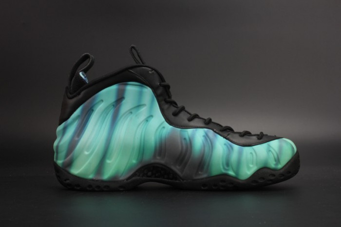 Nike Air Foamposite One “Northern Lights” Black/Green mens 840559-001 - CCSHOES