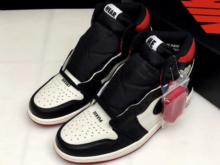Air Jordan 1 Retro High OG NRG “Not For Resale” Varsity Red 861428-106 - CCSHOES