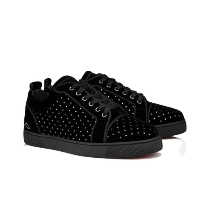 Christian Louboutin Louis Junior Spikes - CCSHOES
