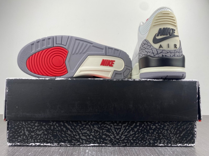 Air Jordan 3 White Cement Reimagined Shoes DN3707-100 - CCSHOES