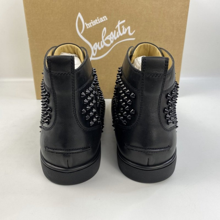 Christian Louboutin Louis Junior Spikes - CCSHOES