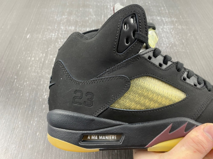 A Ma Maniére x Air Jordan 5 “Black” FD1330-001 - CCSHOES