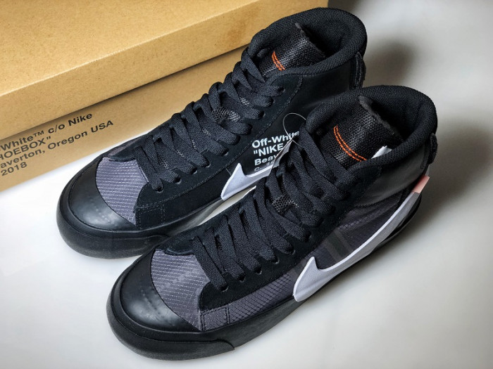 NIKE BLAZER MID OFF-WHITE GRIM REAPER AA3832-001 - CCSHOES