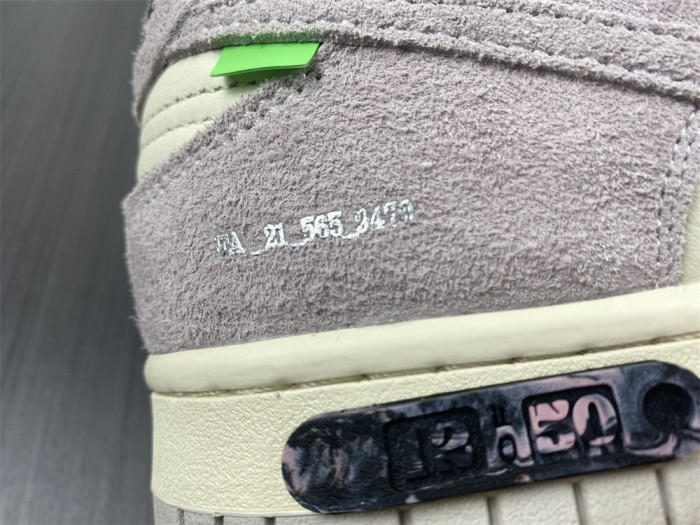 Nike Dunk Low Off-White Lot 12 DJ0950-100 - CCSHOES