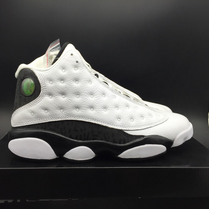 AIR JORDAN 13 RETRO SNGL DAY "LOVE AND RESPECT" black/ white mens 888164-112 - CCSHOES