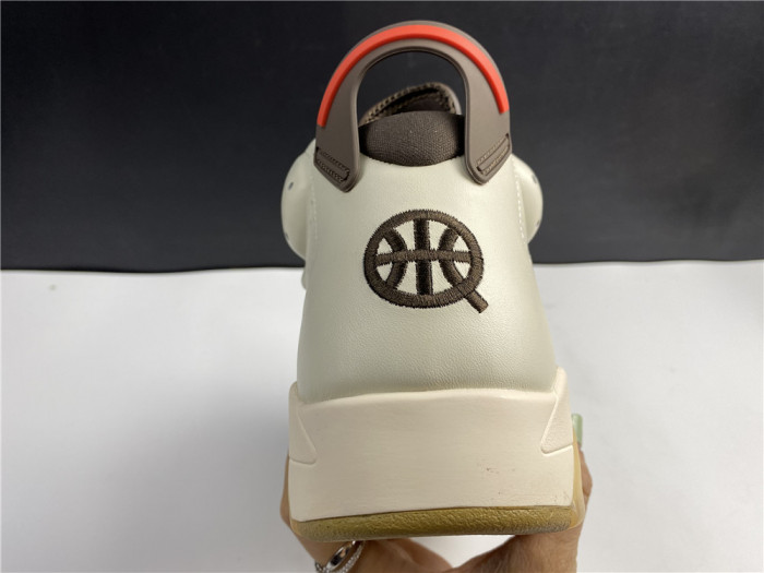 AIR Jordan 6 Retro Quai54 Sail Brown (2020) CZ4152-100 - CCSHOES