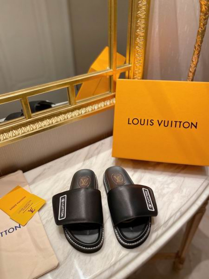 LV SLIPPERS - CCSHOES