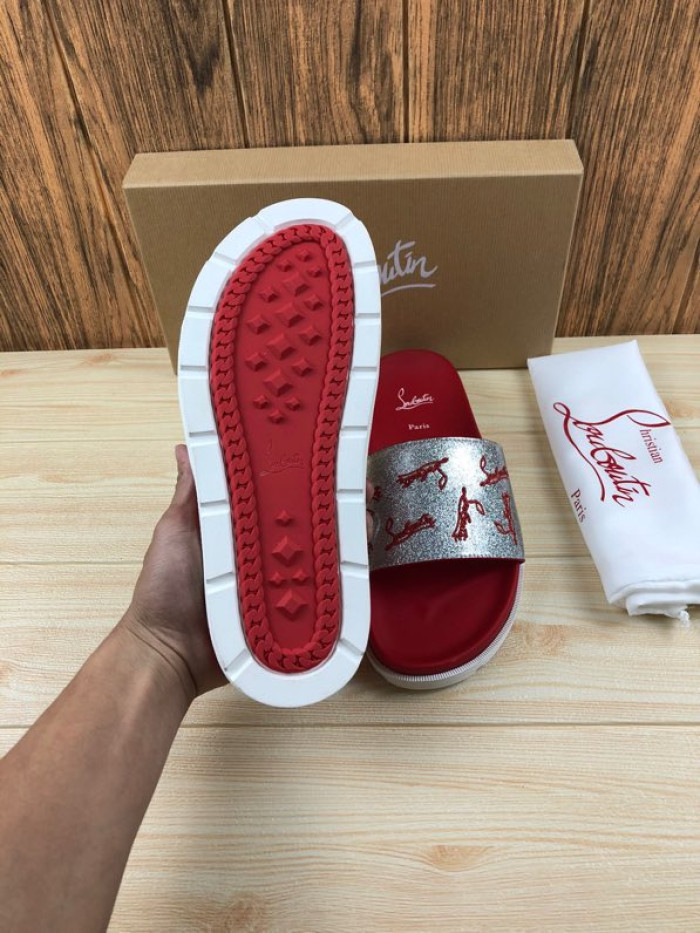 CHRISTIAN LOUBOUTIN SLIPPERS - CCSHOES