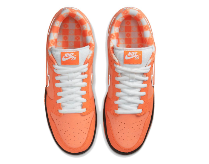 CONCEPTS X NIKE SB DUNK LOW 'ORANGE LOBSTER' FD8776-800 - CCSHOES