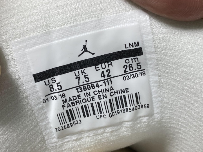 Air Jordan 3 Retro Triple White 136064-111 - CCSHOES