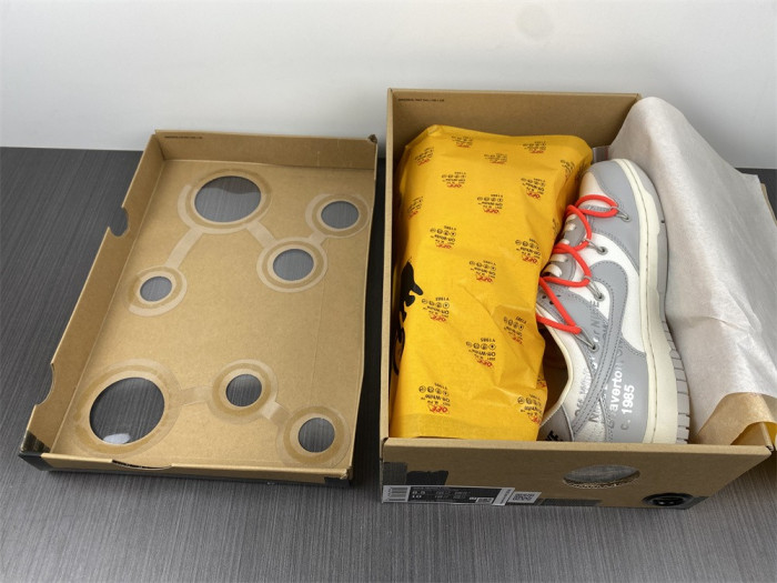 Off-White x Dunk Low 'Lot 06 of 50' DJ1602-110 - CCSHOES