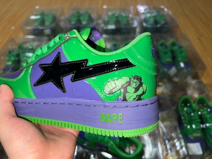 A BATHING APE MARVEL BAPE STA - CCSHOES