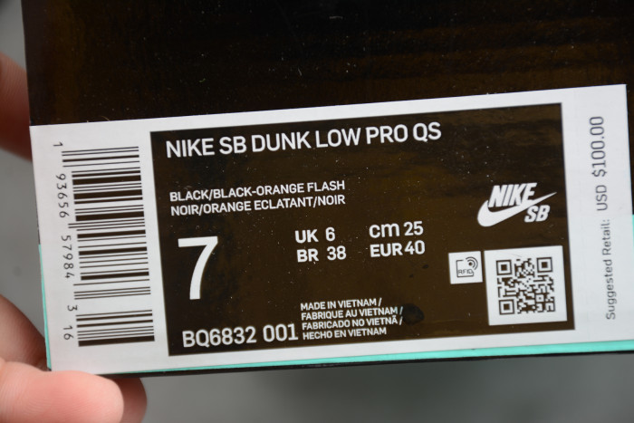 NIKE SB DUNK LOW RAYGUN TIE-DYE BLACK BQ6832-001 - CCSHOES