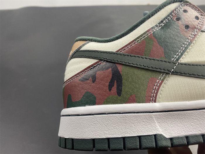 Nike Dunk Low SE Sail Multi-Camo DH0957-100 - CCSHOES